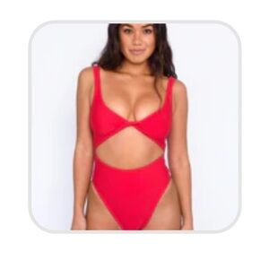 Skatie one piece swim suit size small